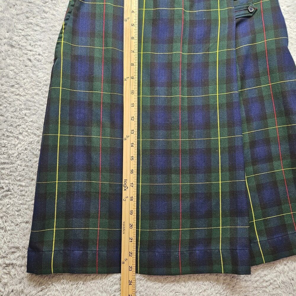 Lands End Womens Uniform Skirt Size 6 Plaid Knee Length School Girl Academia - Picture 7 of 11